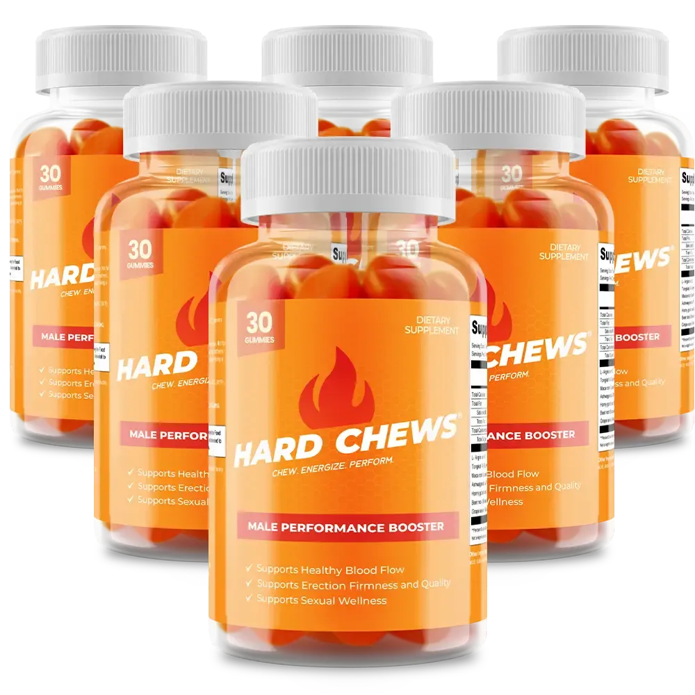 hard chews 6 bottles